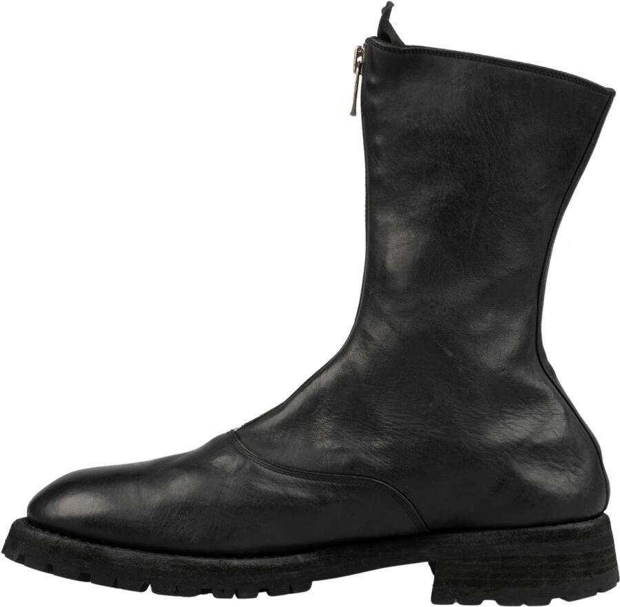 Guidi Front Zip Army Boots