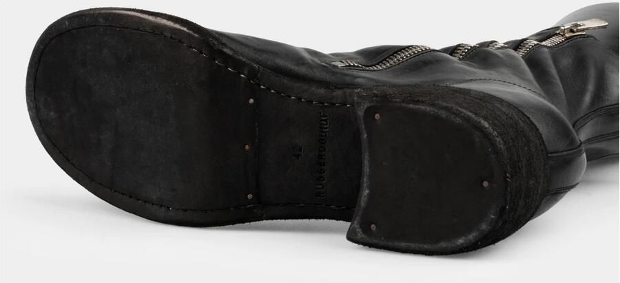 Guidi Side Zip Mid-Top Leren Laarzen - Foto 2