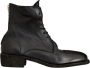 Guidi Leren Veterschoen met Rits Black Heren - Thumbnail 1