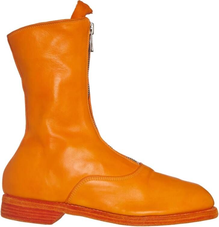 Guidi Ritssluiting Orange Dames