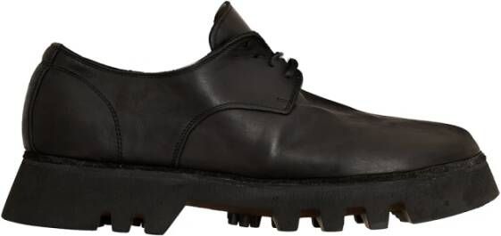 Guidi Zoomorphic Derby Schoenen Black Heren