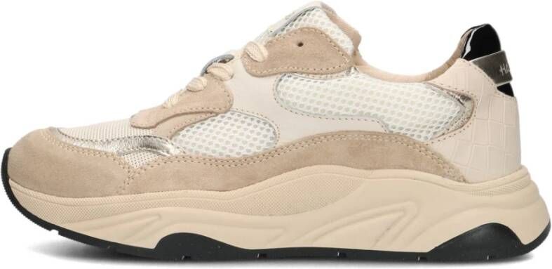 Haboob Beige Lage Sneakers Lpiva Beige Dames