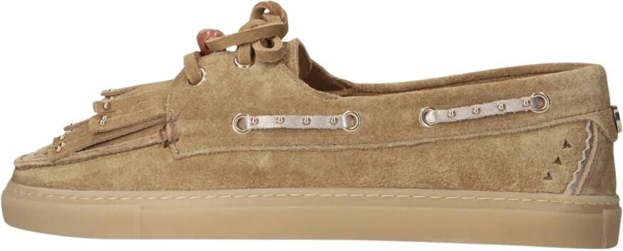 Haboob Quincy Loafers Dames Instappers Camel - Foto 6