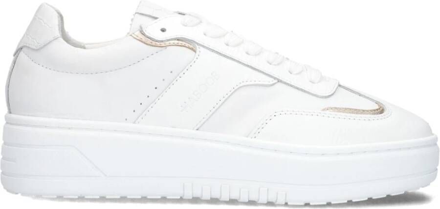 Haboob Lpanemone Sneakers Leren Sneaker Dames Wit