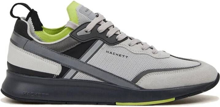 Hackett H-Runner Tech Pro Sneakers Gray Heren