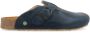 Haflinger Blauwe Heren Slide Sandalen Comfort Stijl - Thumbnail 1