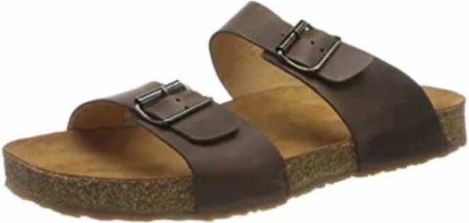 Haflinger Bruine Heren Comfort Sandalen