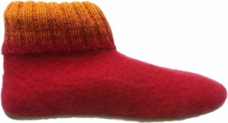 Haflinger Gezellige damesslippers in effen kleuren