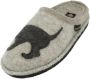 Haflinger Gezellige damesslippers in effen kleuren - Thumbnail 1
