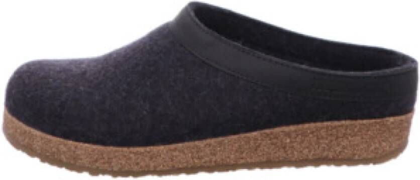 Haflinger Grijze Damesslippers