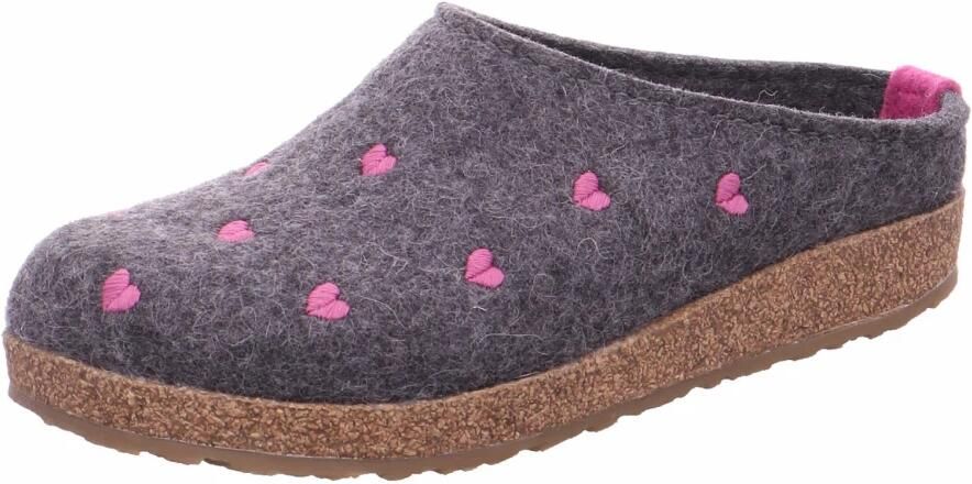 Haflinger Pantoffels CUORICINI ANTRA WOLLFILZ CALZ G - Foto 2
