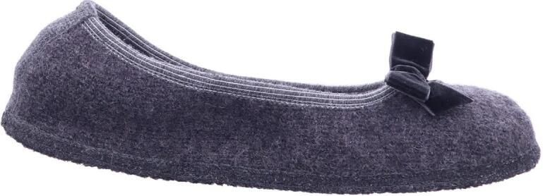 Haflinger Grijze Damesslippers Warm en Comfortabel - Foto 2