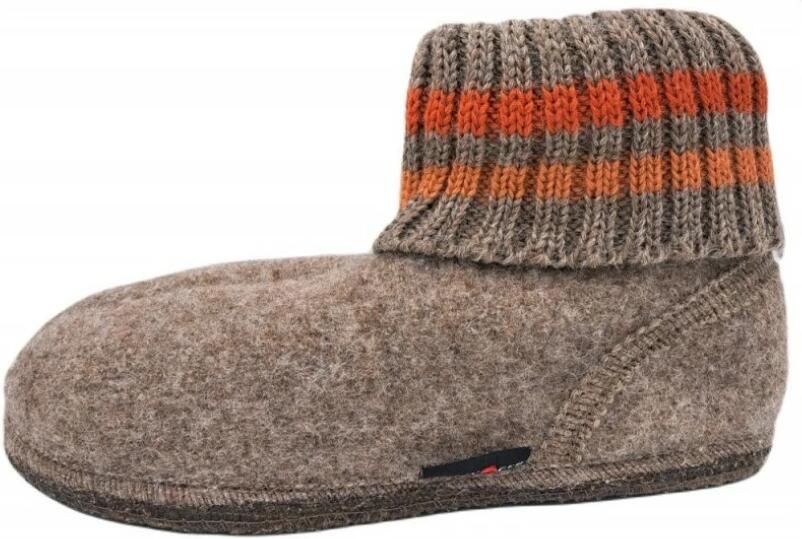 Haflinger 631051 Paul beige Hutteshuhe Kleur Beige) - Foto 4