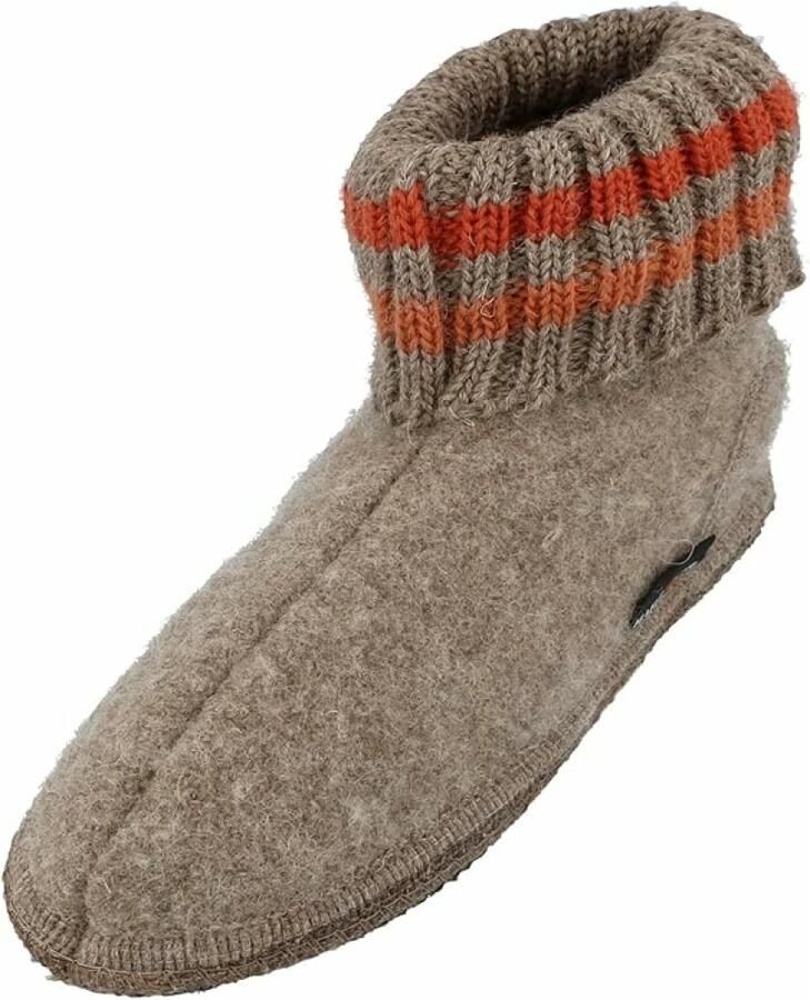Haflinger 631051 Paul beige Hutteshuhe Kleur Beige) - Foto 3