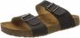 Haflinger Heren Comfort Sandalen in Zwart - Thumbnail 1