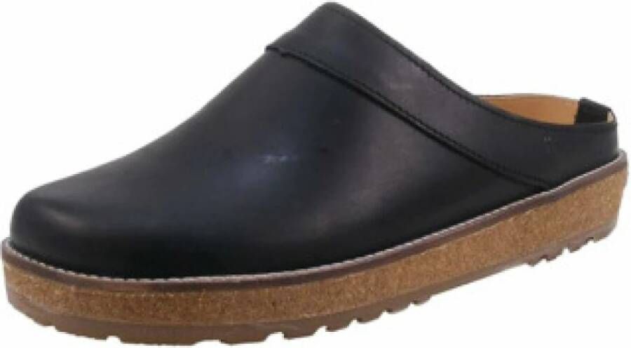 Haflinger Zwarte Heren Slippers