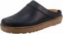 Haflinger Zwarte Heren Slippers - Thumbnail 1