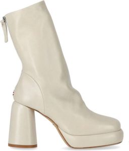 Halmanera Ankle Boots Beige Dames