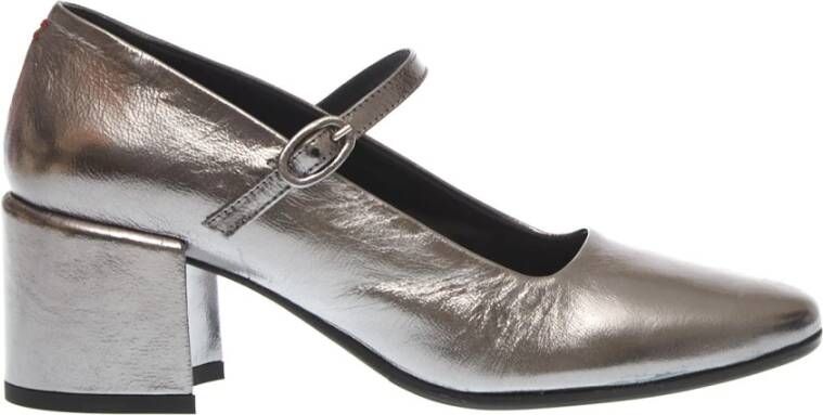 Halmanera Antraciet Mary Jane Pumps Gray Dames