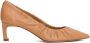 Hal era Beige Leren Pumps Stijlvol Ontwerp - Thumbnail 1