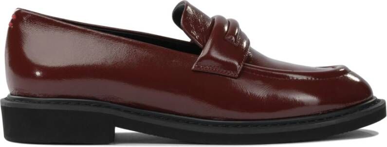 Halmanera Bordeaux Loafers voor Vrouwen