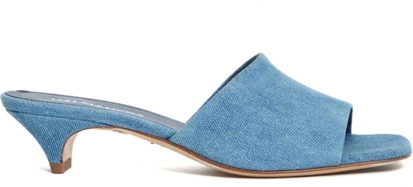 Hal era Denim Slide Sandalen Azzurro Ss25