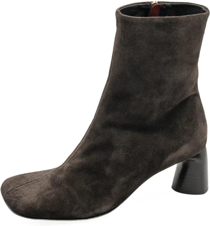 Halmanera CAMI16 Velour Heeled Boot
