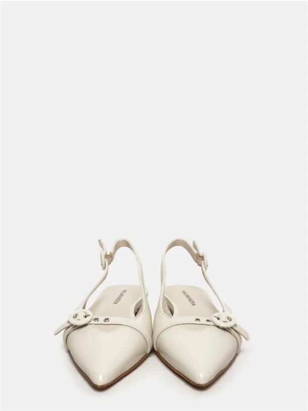 Hal era Platte Slingback Sandaal in Tofu Glaze