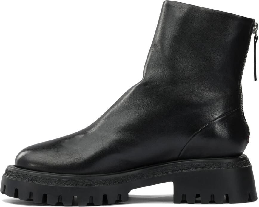 Halmanera Zwarte enkellaarsjes voor vrouwen