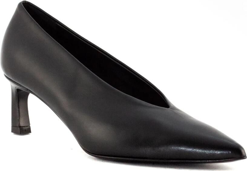 Hal era Zwarte hakken puntige neus pumps