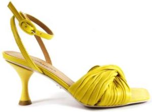 Halmanera High Heel Sandals Geel Dames