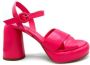 Halmanera High Heel Sandals Roze Dames - Thumbnail 1