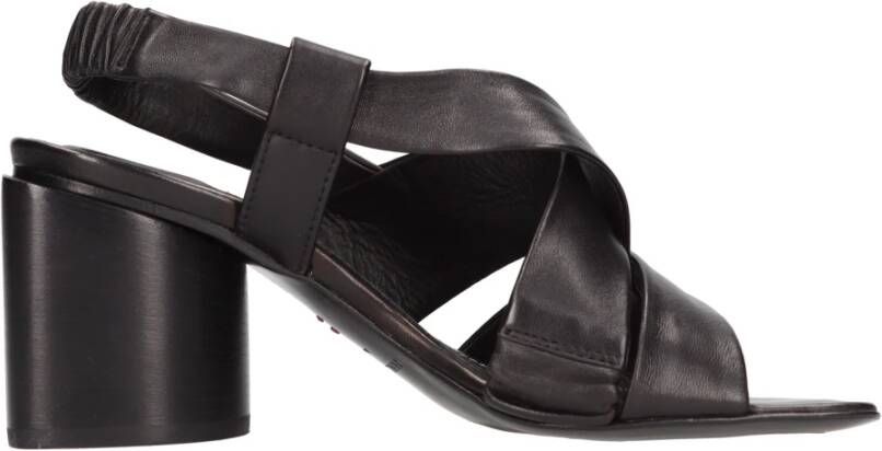 Halmanera Sandalen Zwart Black Dames