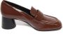 Hal era Vintage Glaze Palissandro Leren Schoenen - Thumbnail 1