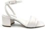 Halmanera Witte leren sandaal met verstelbare enkelband White Dames - Thumbnail 1