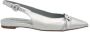 Hal era Zilver Iridescent Leren Slingback Schoenen - Thumbnail 1