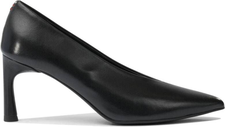 Halmanera Zwarte hakken schoenen voor vrouwen
