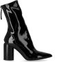 Halmanera Enkellaarzen ROXY SCHWARZE STIEFELETTE MIT ABSATZ in zwart - Thumbnail 1