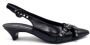 Hal era Zwarte Lakleren Slingback Schoenen - Thumbnail 1