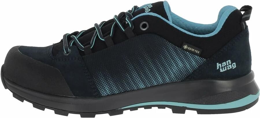 Hanwag Klarsby Low Bunion Lady GTX 007518 navy sky Schoenen Wandelschoenen Lage schoenen - Foto 2