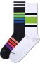 Happy Socks Sportieve Gestreepte Sneaker Sokken 2-Pack - Thumbnail 1