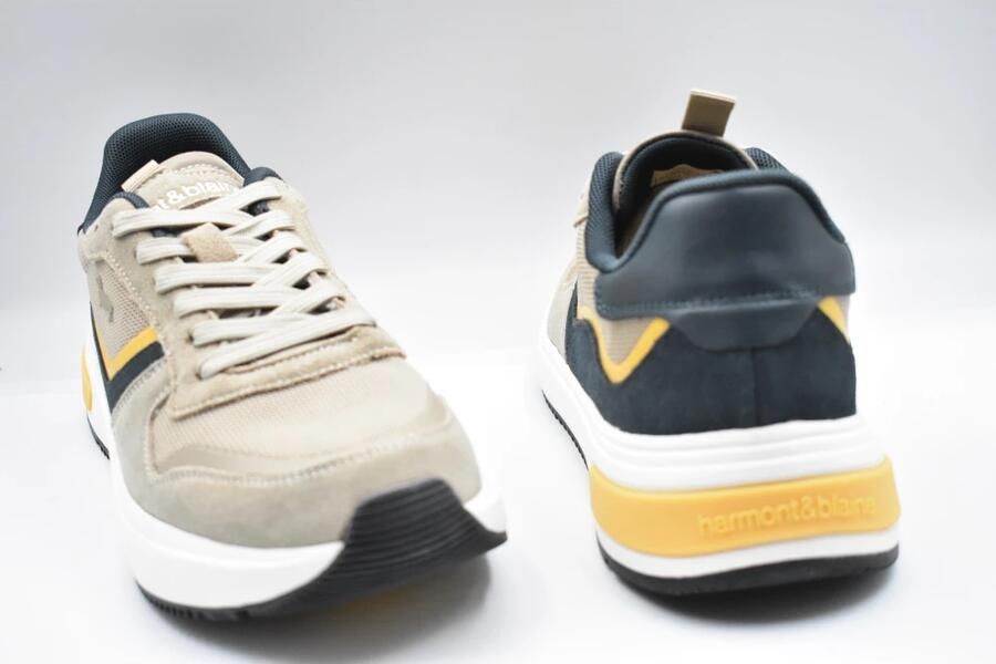 Harmont & Blaine Echt Lederen en Stoffen Sneakers - Foto 2