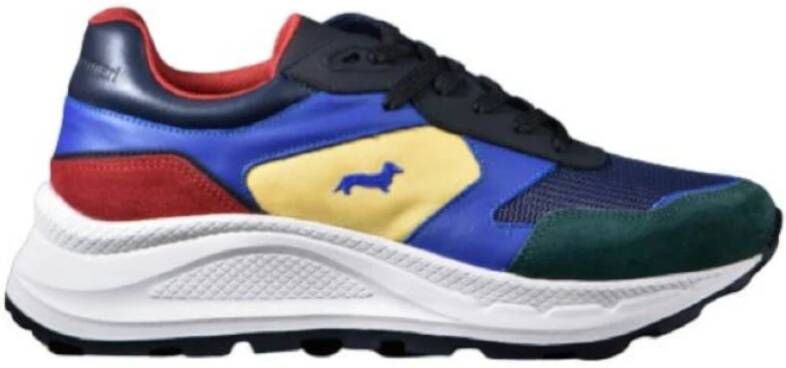Harmont & Blaine Sneakers met multicolor inzetstukken voor mannen 45 Multicolor Heren
