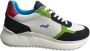 Harmont & Blaine Schoen MAN Suede TEX Stof Blauw WIT 45 Multicolor Heren - Thumbnail 3