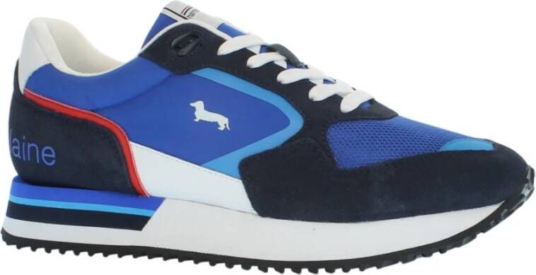 Harmont & Blaine Suède Tex Fabric Herenschoen Blauw