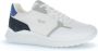 Harmont & Blaine Leren en stoffen herensneakers White Heren - Thumbnail 1