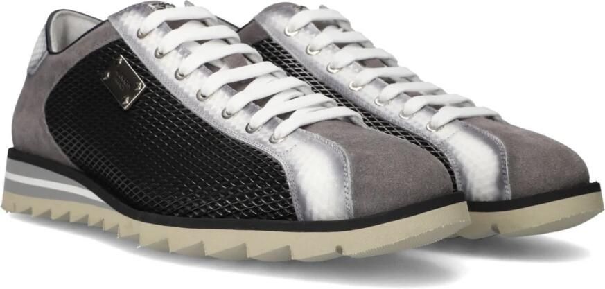HARRIS Lage Sneakers Heren 2817 Maat: 45 Materiaal: Textiel Kleur: Grijs - Foto 3
