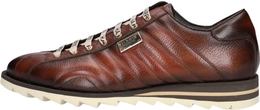 HARRIS Lage Sneakers Heren 0894 Maat: 42 5 Materiaal: Leer Kleur: Bruin - Foto 2