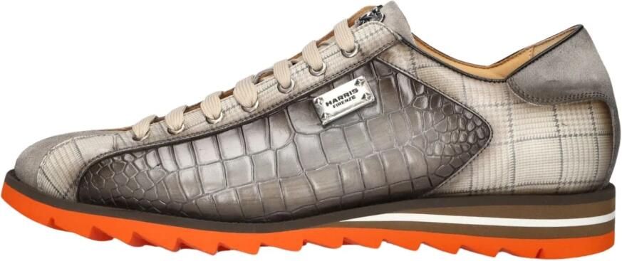 HARRIS Lage Sneakers Heren 2817 Maat: 41 Materiaal: Leer Kleur: Grijs