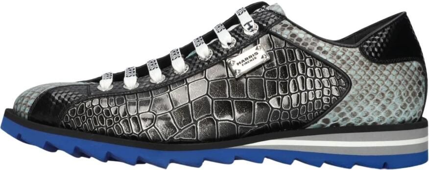 HARRIS Lage Sneakers Heren 2817 Maat: 43 Materiaal: Leer Kleur: Grijs